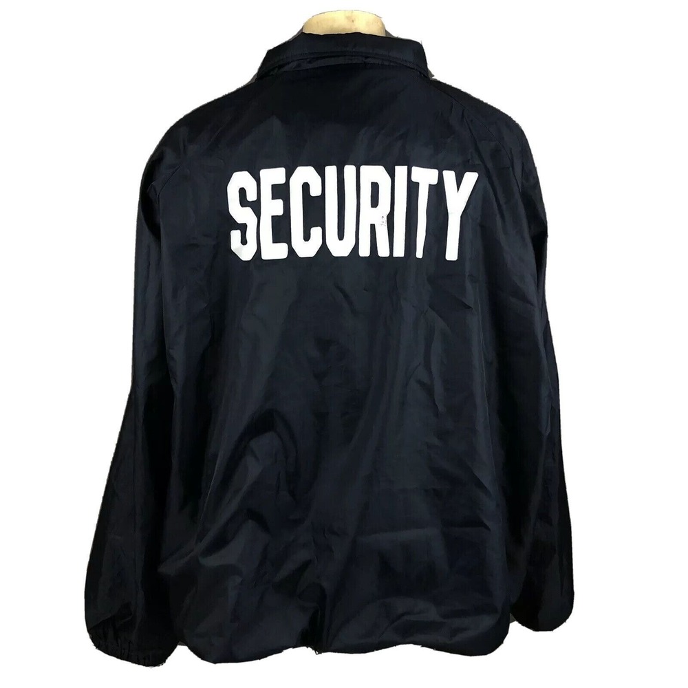Security Officer's Big And Tall Reversable Coat Size 3XL‎ ERMC II Police Guard